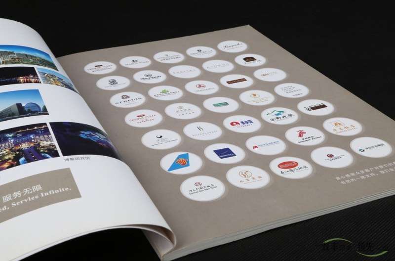 珠光紙企業(yè)畫(huà)冊(cè)印刷的基本特性和印刷后工